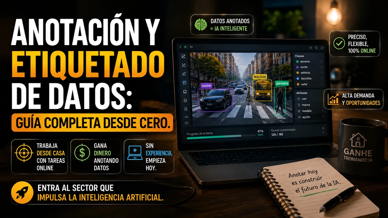Anotación y etiquetado de datos: guía completa desde cero
