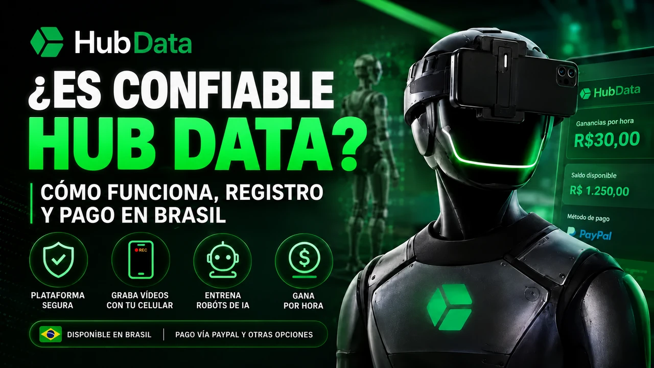¿Es confiable el Hub Data? Cómo funciona, registro y pago en Brasil