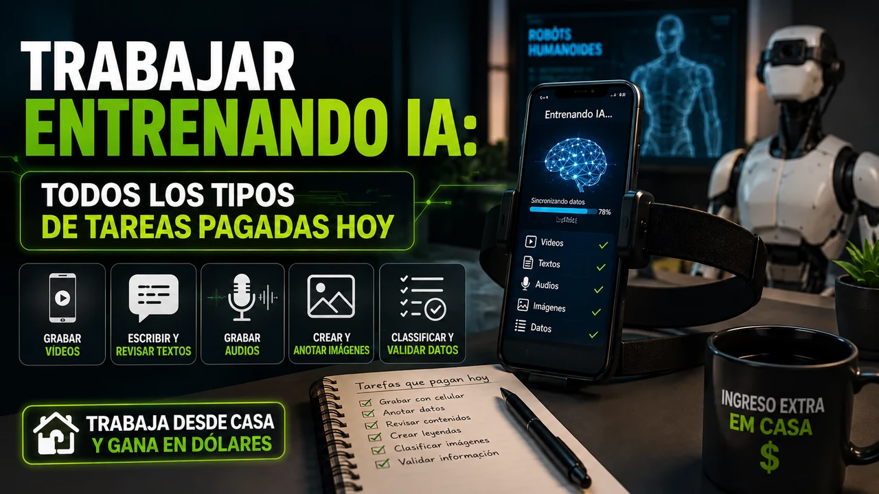 Work Training AI: todo tipo de tareas remuneradas hoy